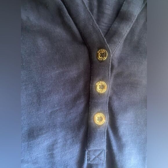 Lilly Pulitzer Mini Dress Size XS Navy Blue tank Sleeveless Buttons From - Picture 13 of 15